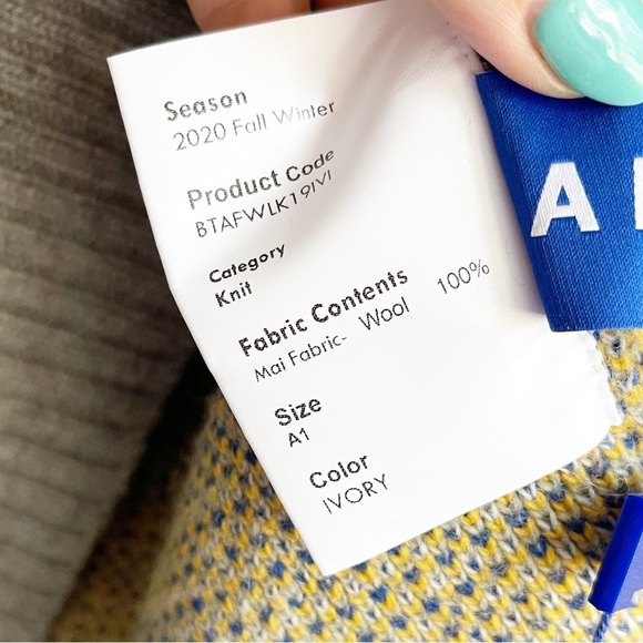 Ader Error Gray Wool Cardigan Jacket - Picture 8 of 14